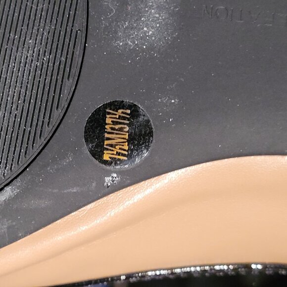 BCBGeneration Fawn / Black flats with ankle strap US 7.5M - Picture 4 of 5